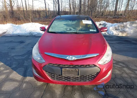 2013 Hyundai Sonata Hybrid Limited z USA, uszkodzony, nr VIN KMHEC4A46DA080504